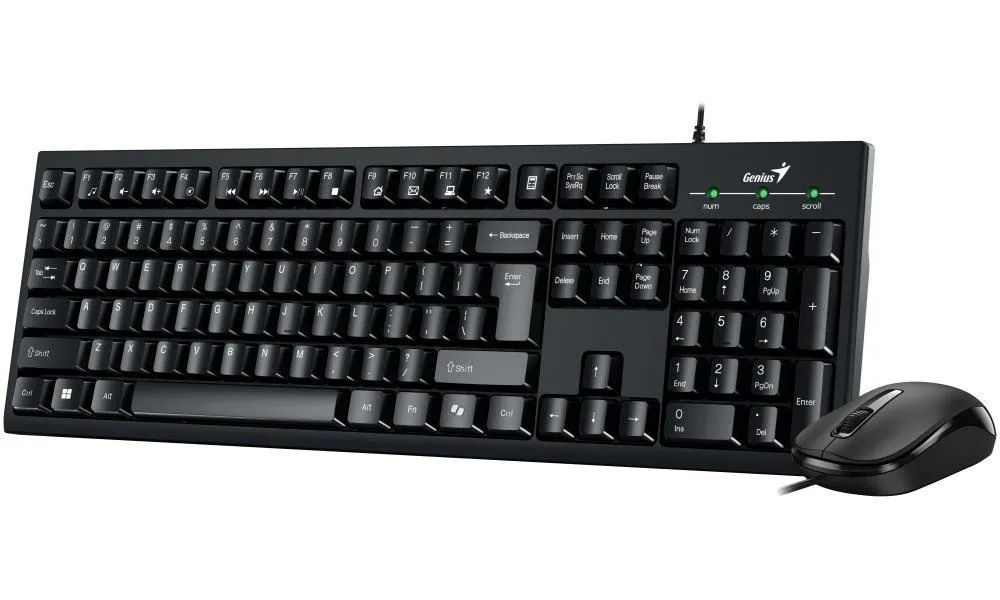 COMBO TECLADO MOUSE GENIUS KM-100 SE ALAMBRICO